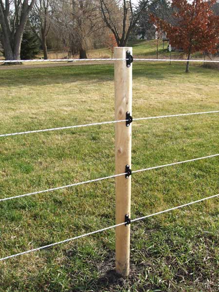 Fully electric fence