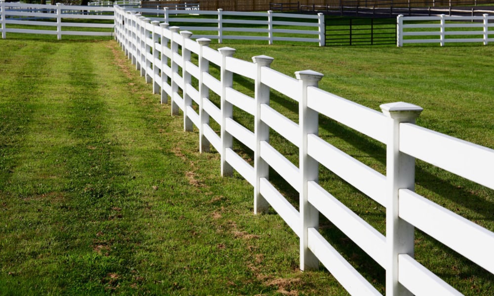 PVC and plastic fencing